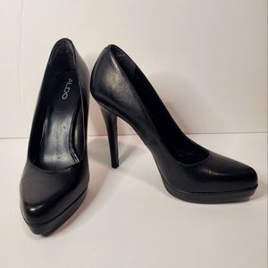 Aldo Black High Heels Size 40